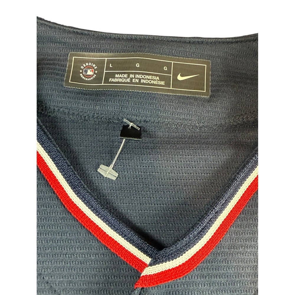 NIKE Washington Nationals Jersey Mens Large Gray MLB Sewn Logo NEW - Picture 5 of 13